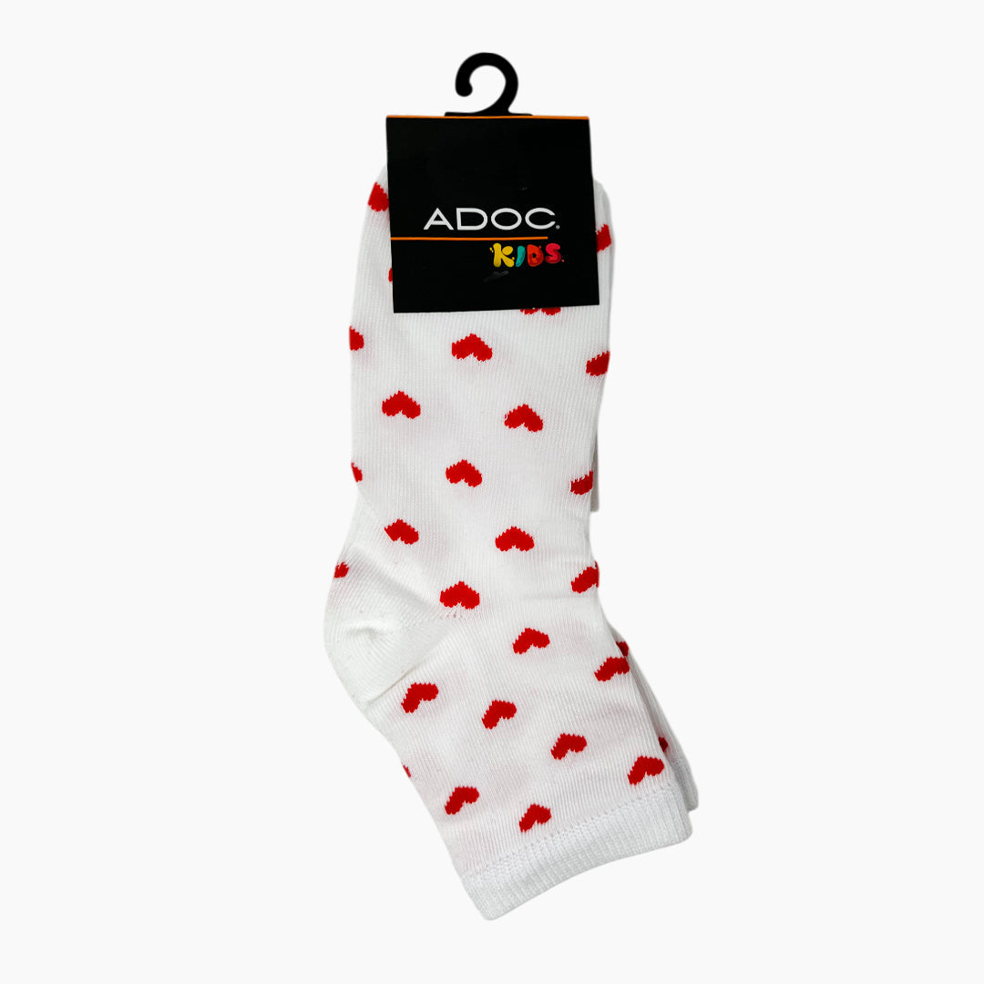 Calcetines Coraz unisex color blanco