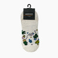 Calcetines Cactus unisex color blanco