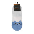 Punteras invisibles Gato unisex color blanco
