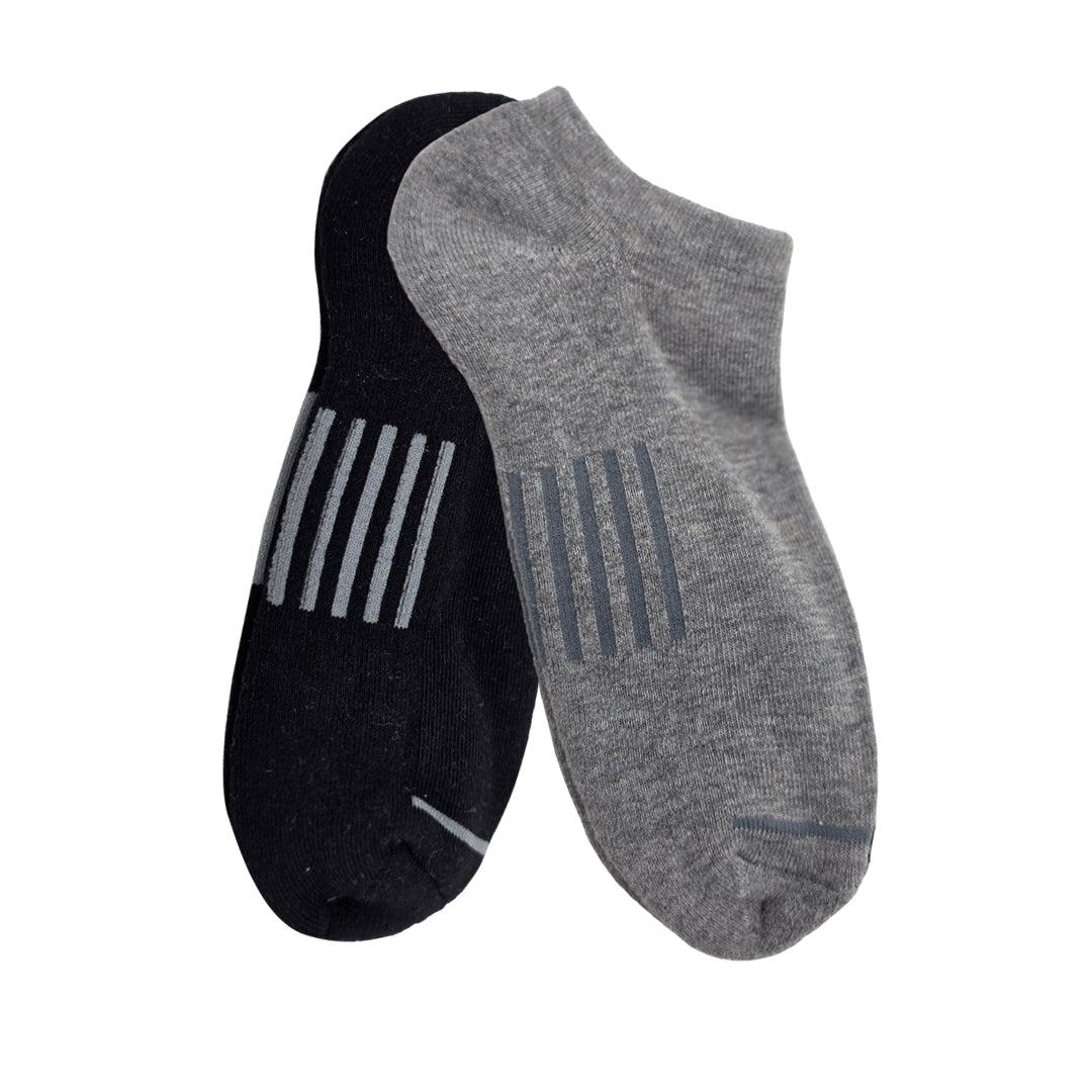Punteras Deppunt (2 Pack) unisex color gris y negro