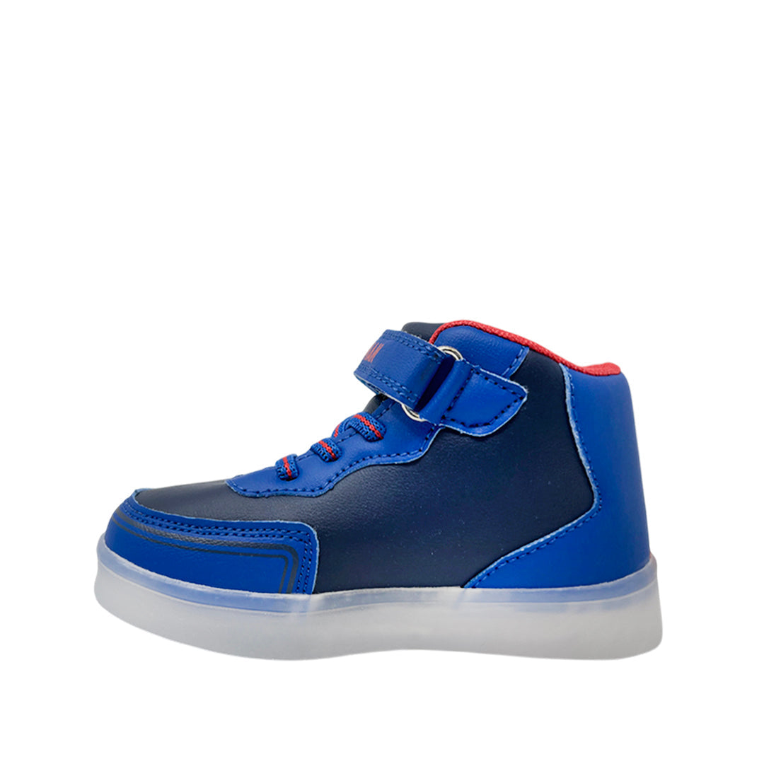 Botas Spiderman para niño color azul