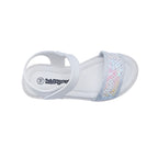 Sandalias Kary para infante color blanco