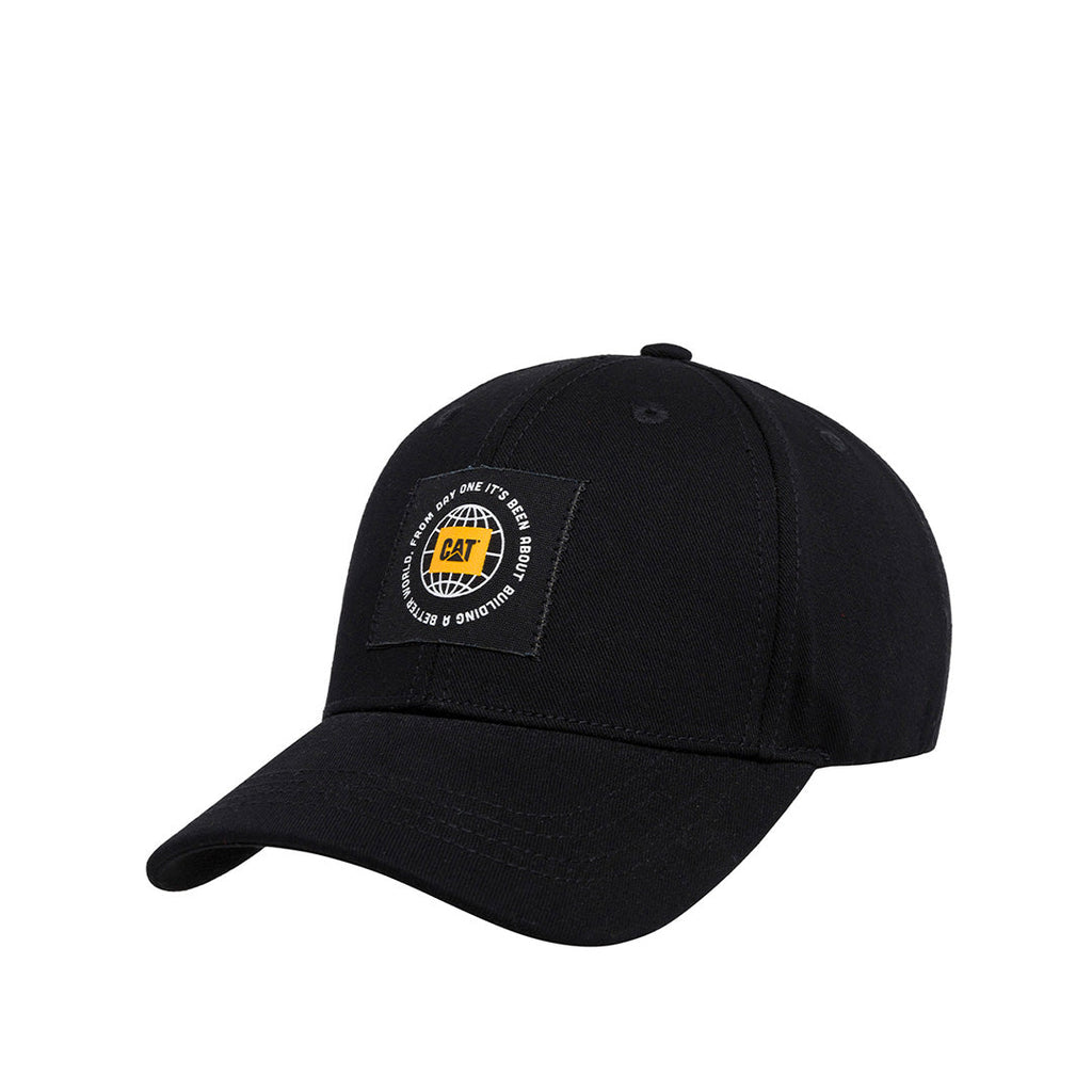 Gorra 6 Panel Label unisex color negro