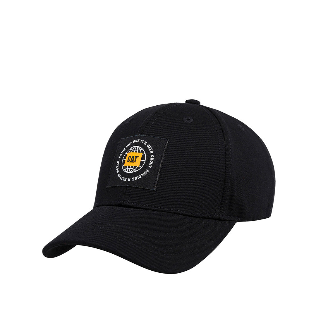 Gorra 6 Panel Label unisex color negro