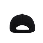 Gorra 6 Panel Label unisex color negro
