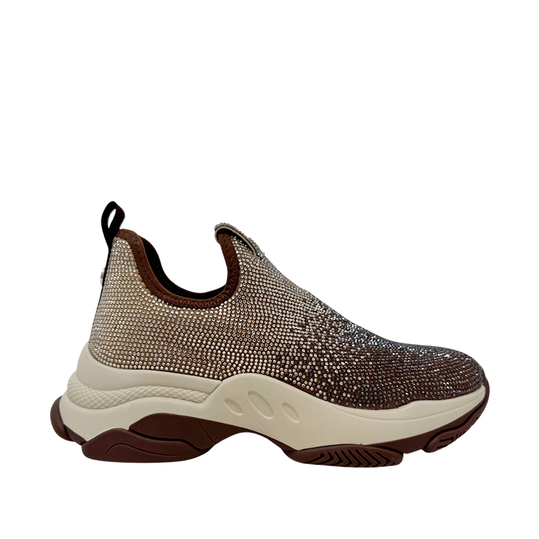 Sneakers slip on Mythical para mujer color café
