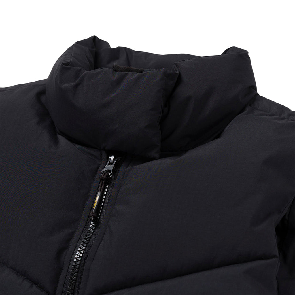 Chaleco Cropped Puffer para mujer color negro