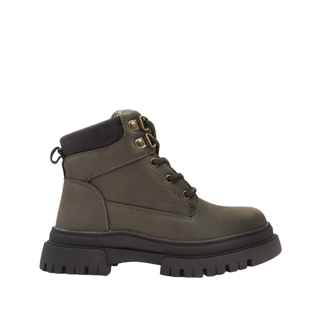 Botas Wilcox para niño color olivo