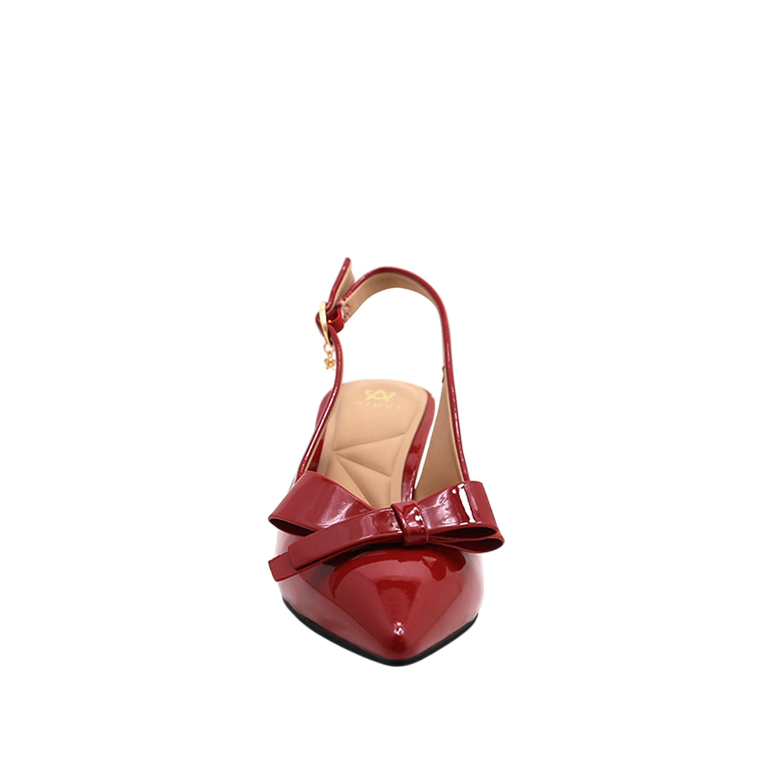 Tacones slingback Sydney para mujer color rojo