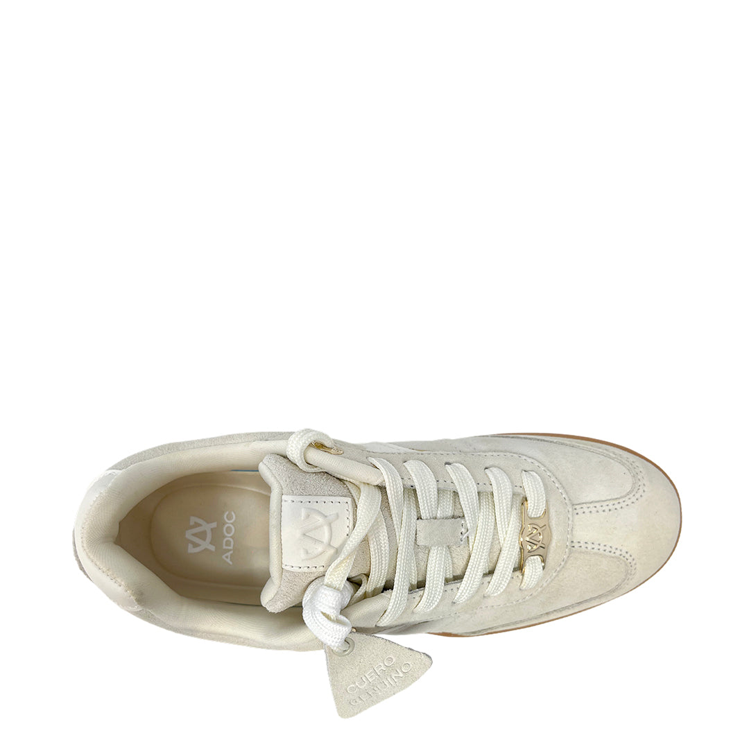 Sneakers Bristol para mujer color hueso