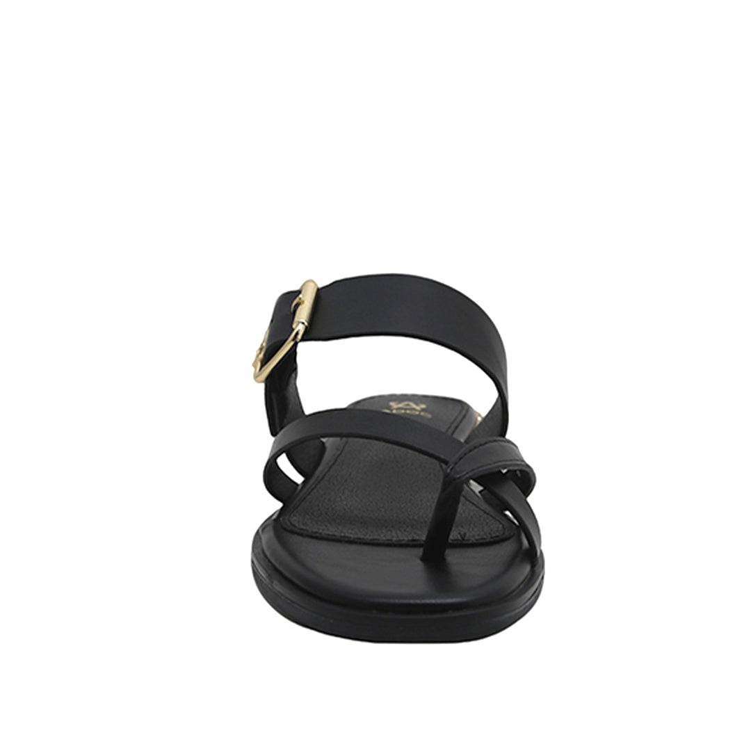 Sandalias flats Malala para mujer color negro