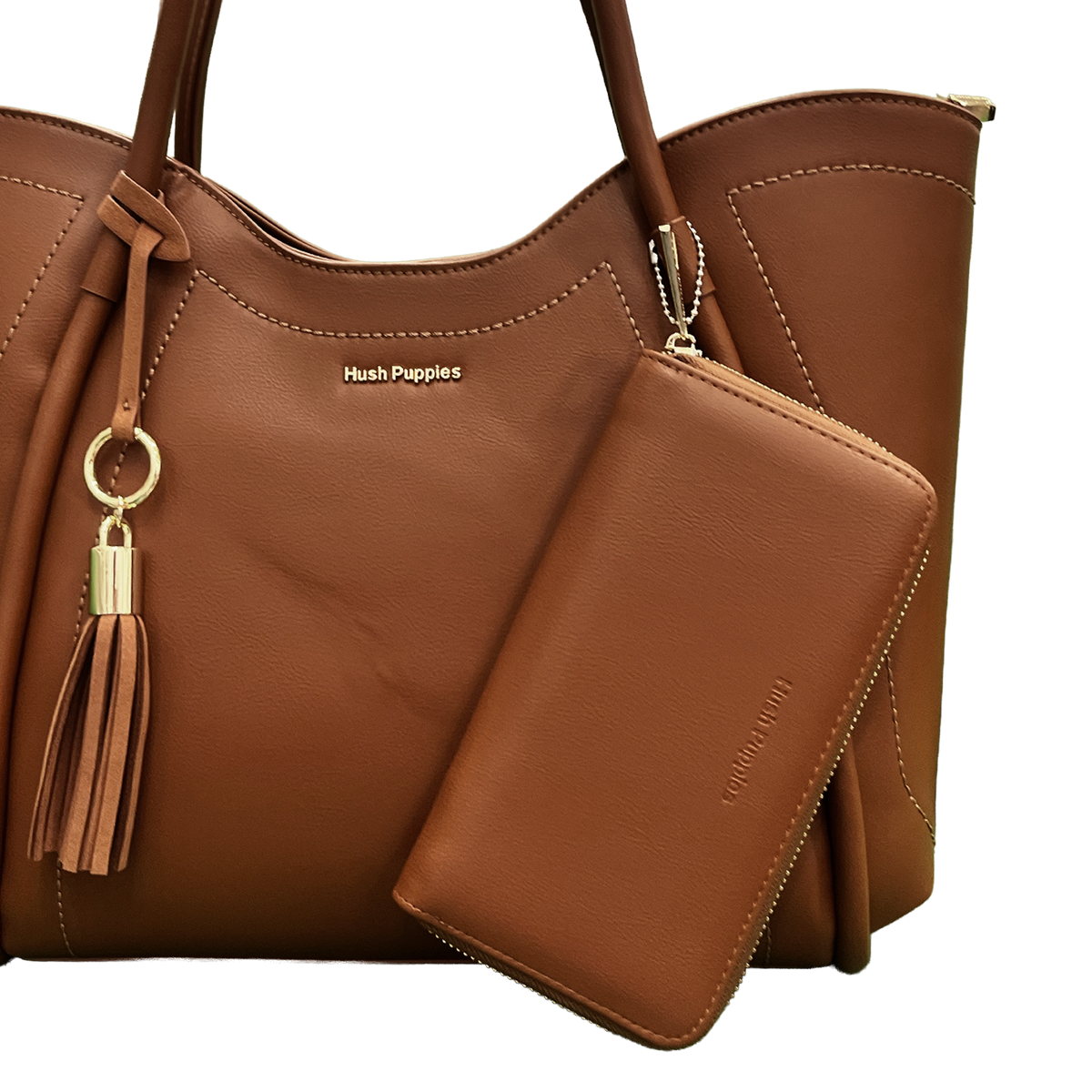 Cartera Tote Ophelia para mujer color tan
