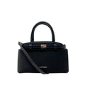 Cartera Satchel Clara para mujer color negro