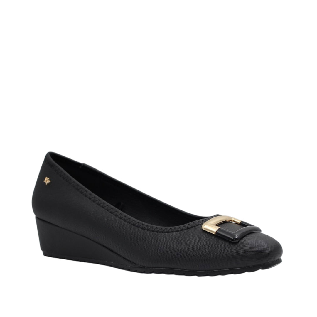 Cuñas Grace para mujer color negro