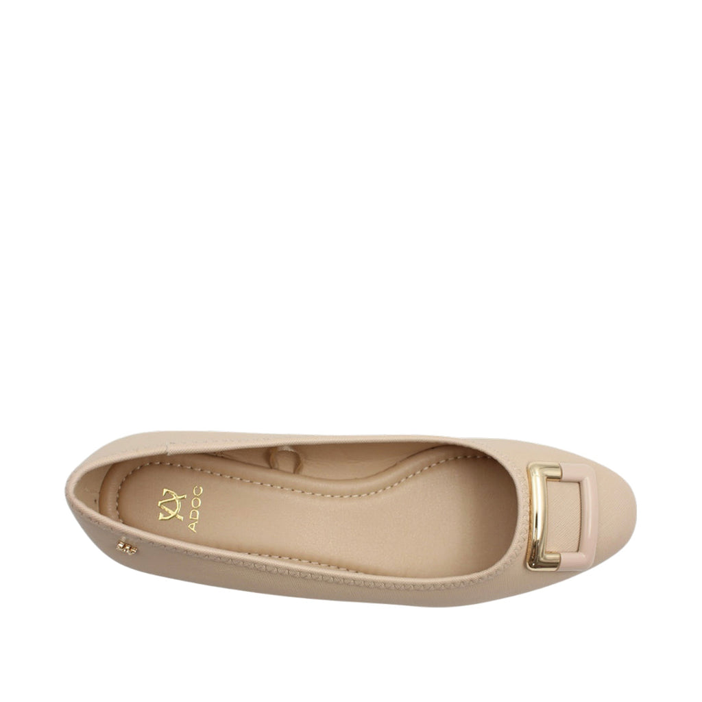 Cuñas Grace para mujer color nude