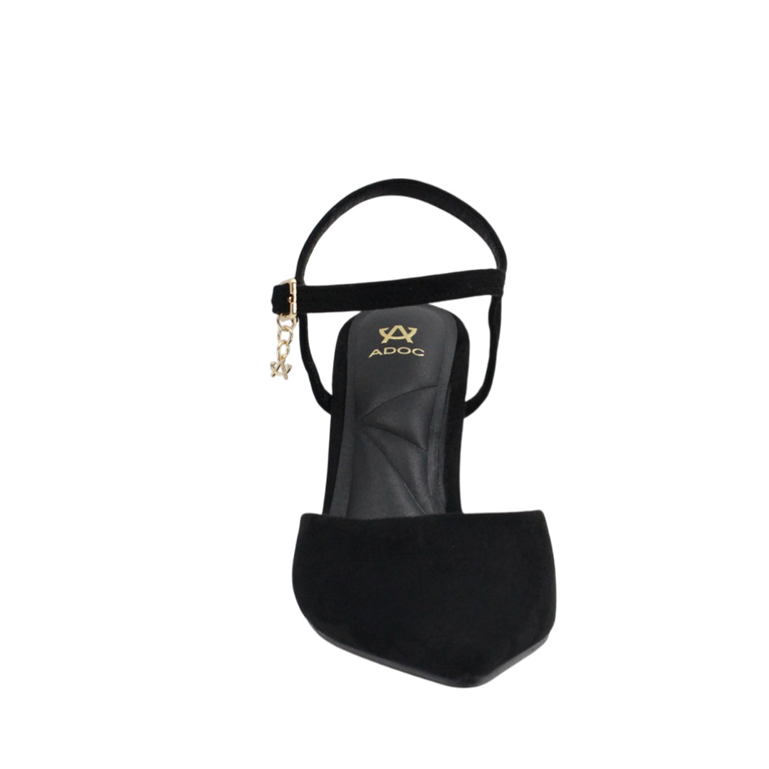 Tacones Fanning para mujer color negro