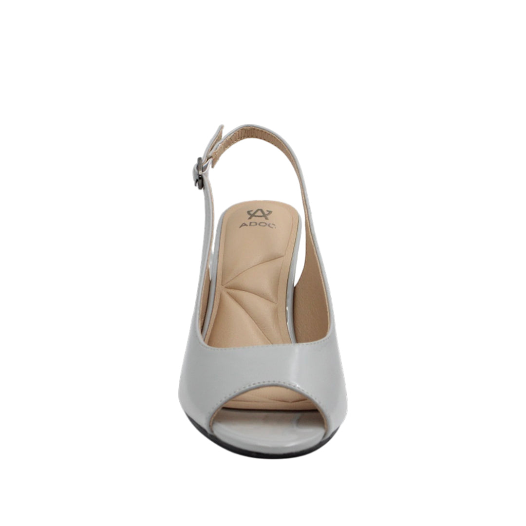Tacones slingback Verena para mujer color gris