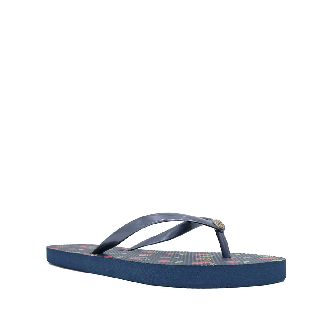 Sandalias Flats Karina para mujer color azul