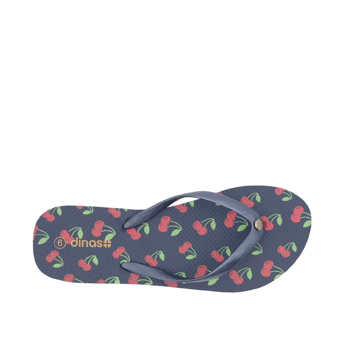 Sandalias Flats Karina para mujer color azul