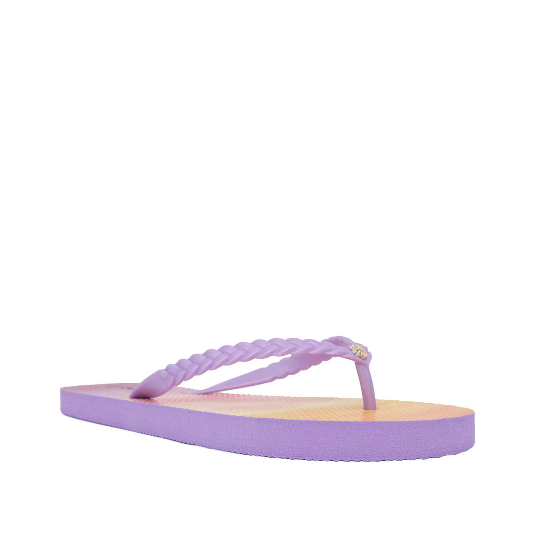 Sandalias Flats Karina para mujer color rosa