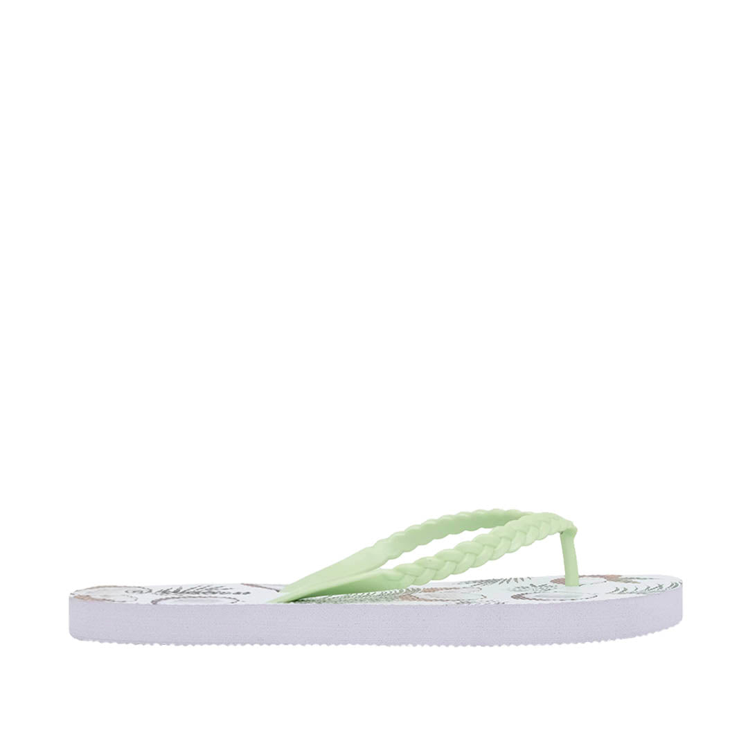 Sandalias Flats Karina para mujer color verde