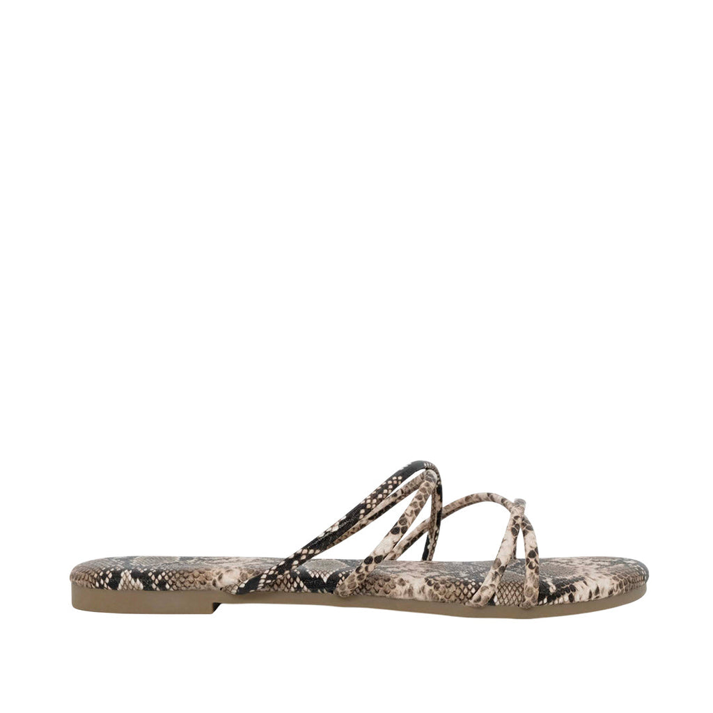 Sandalias flats Katie para mujer color multi