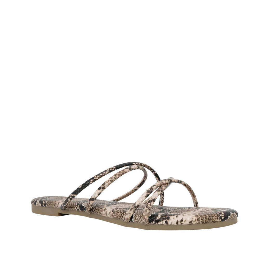 Sandalias flats Katie para mujer color multi