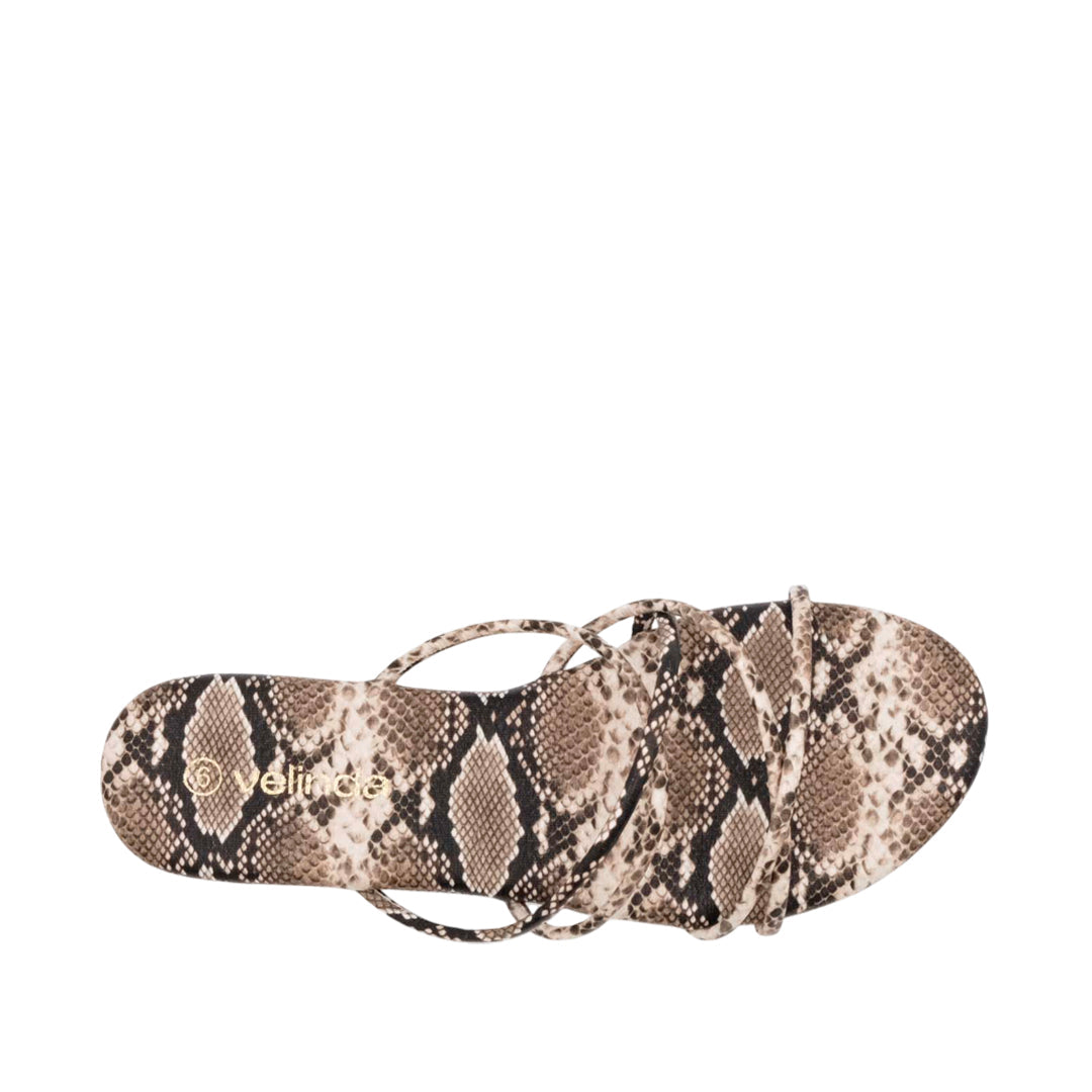 Sandalias flats Katie para mujer color multi