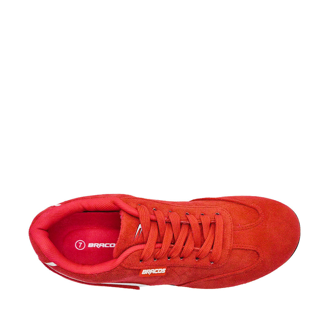 Tennis Cattie para mujer color rojo