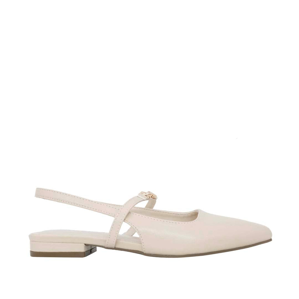 Ballerinas Angela para mujer color hueso