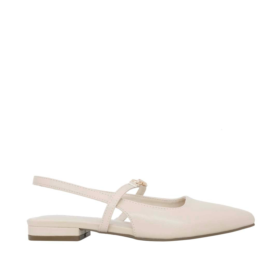 Ballerinas Angela para mujer color hueso