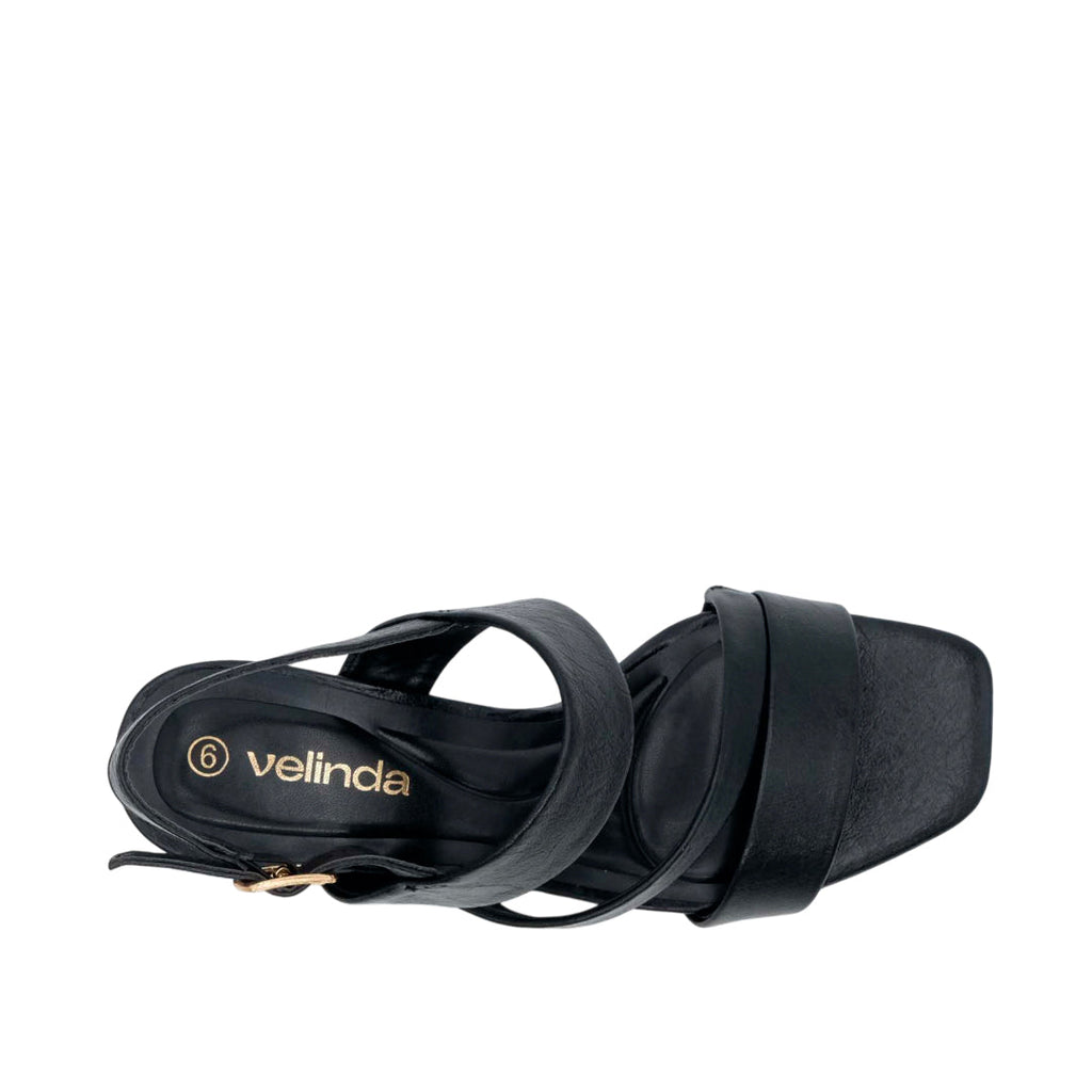 Sandalias de tacón Esperanza para mujer color negro