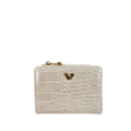 Billetera Lory para mujer color hueso