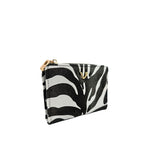 Billetera Lory para mujer color negro y blanco