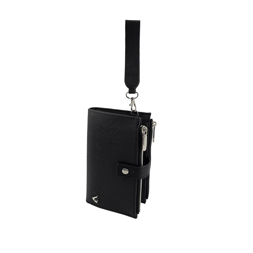Billetera Coti para mujer color negro