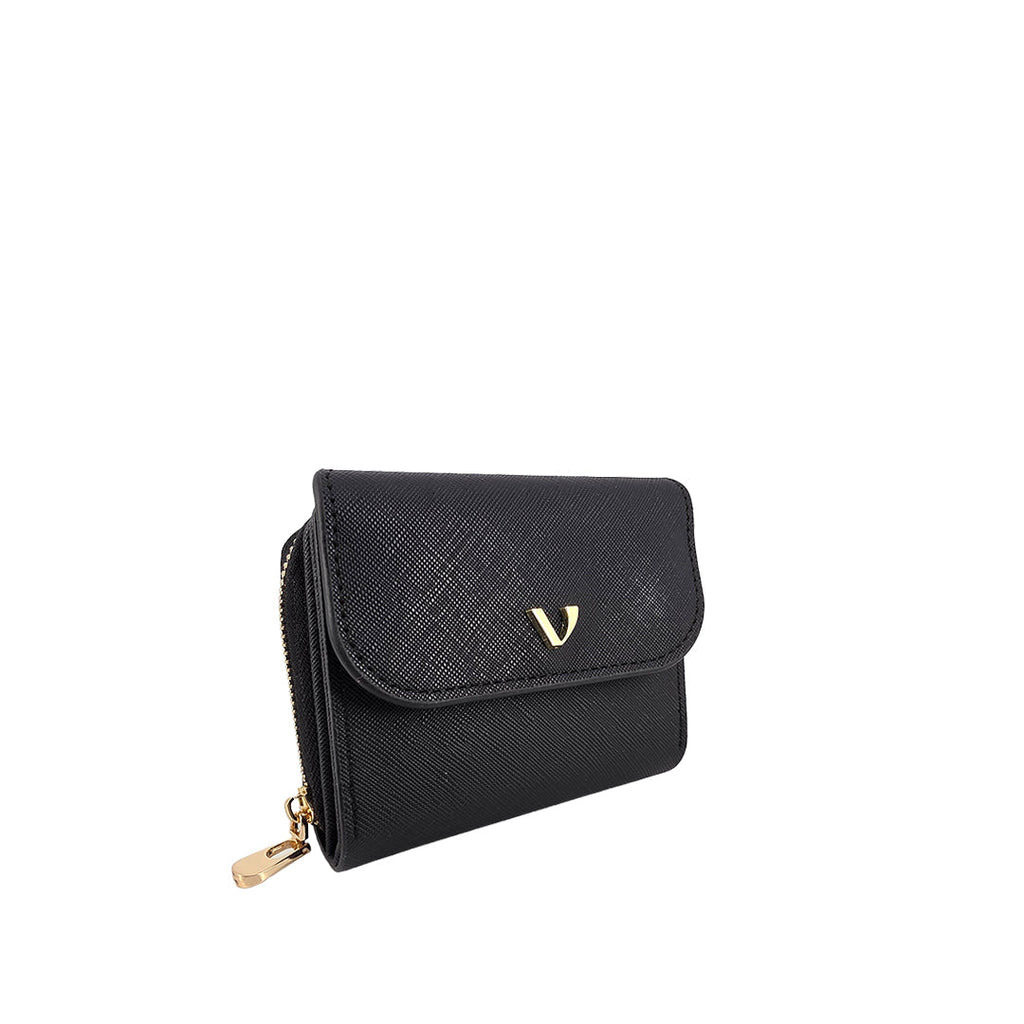 Billetera Cory para mujer color negro