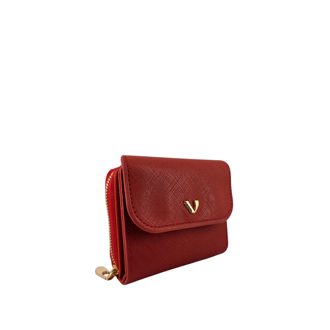 Billetera Cory para mujer color rojo