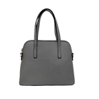 Cartera Satchel Paola para mujer color gris