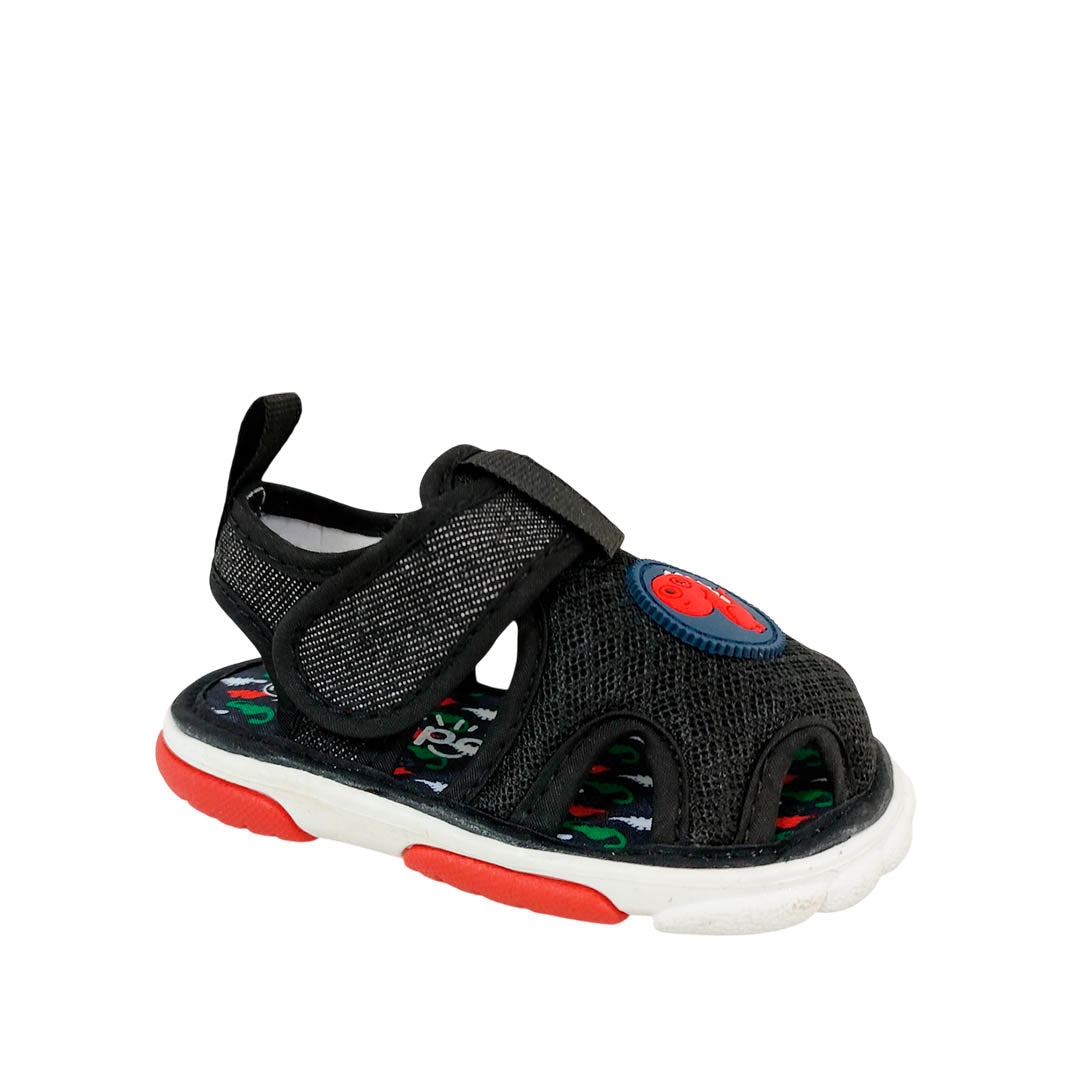 Canvas Edwin para infante color negro