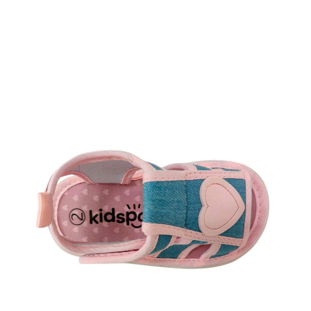 Canvas Rebe para infante color denim