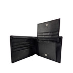 Billetera Hans unisex color negro