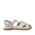 Sandalias Flats Yara para mujer color blanco