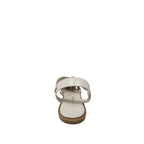 Sandalias Flats Yara para mujer color blanco