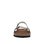 Sandalias flats Arizona para mujer color taupe
