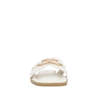 Sandalias Flats Amanda para mujer color hueso
