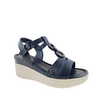 Sandalias de plataforma Jacky para mujer color navy