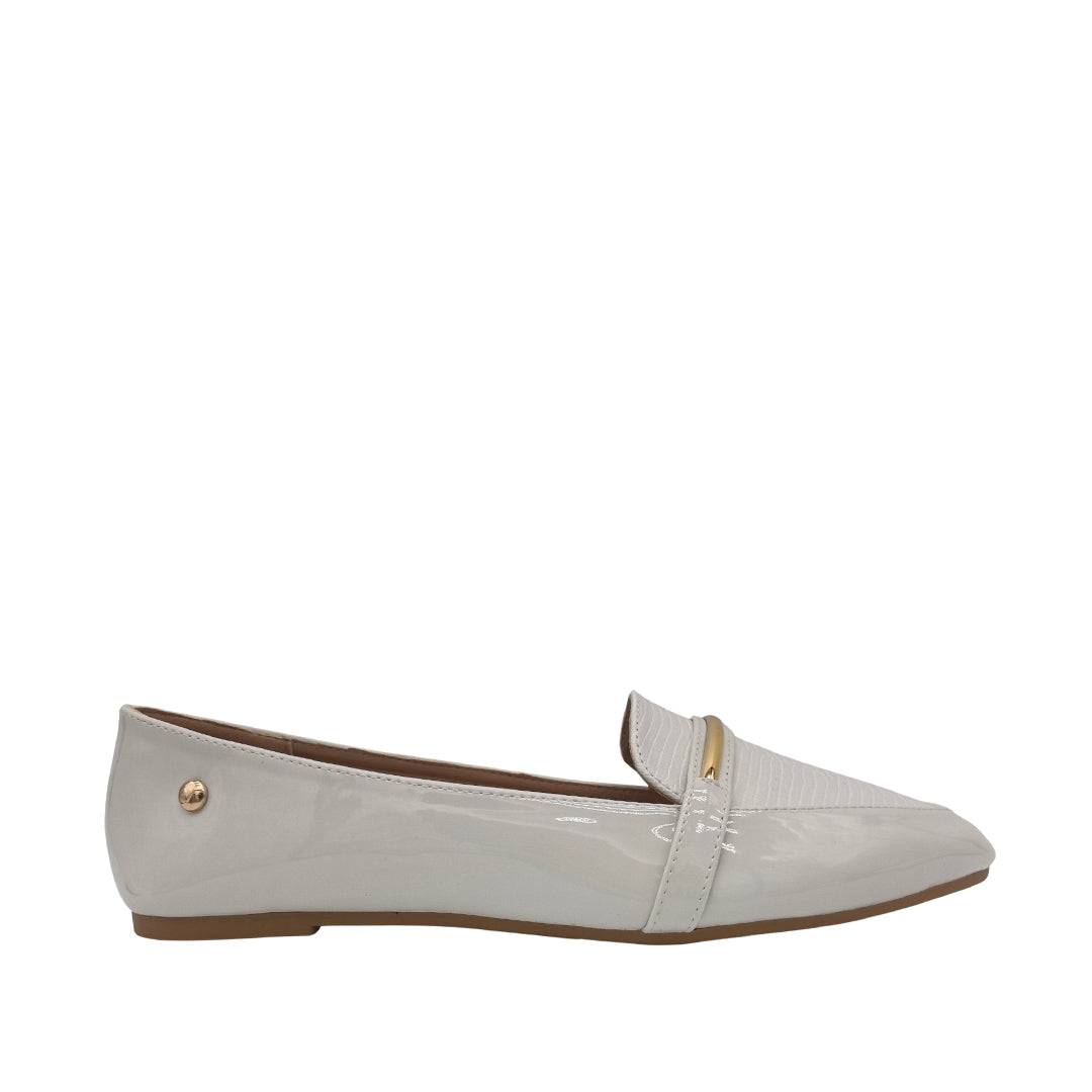 Ballerinas Andian para mujer color hueso