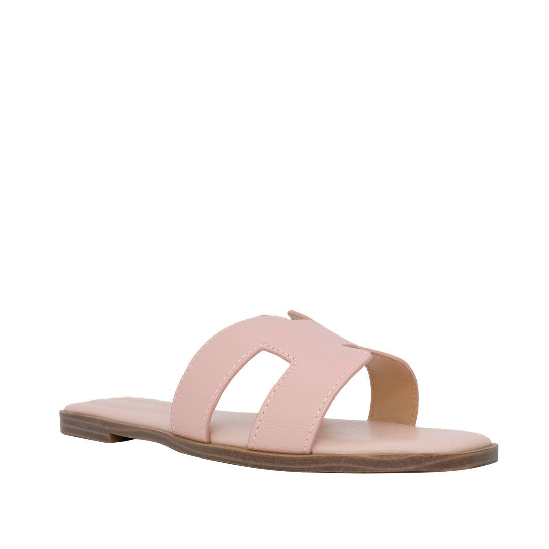 Sandalias Flats Lucia para mujer color rosado