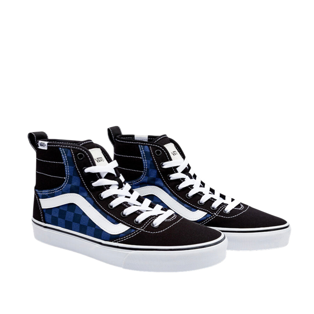 Tennis tipo botín Ashwood para hombre color azul y negro