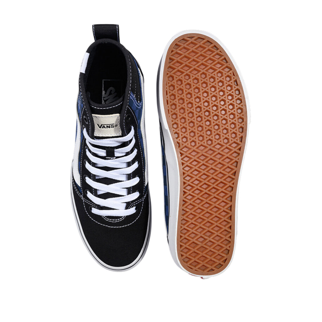 Tennis tipo botín Ashwood para hombre color azul y negro